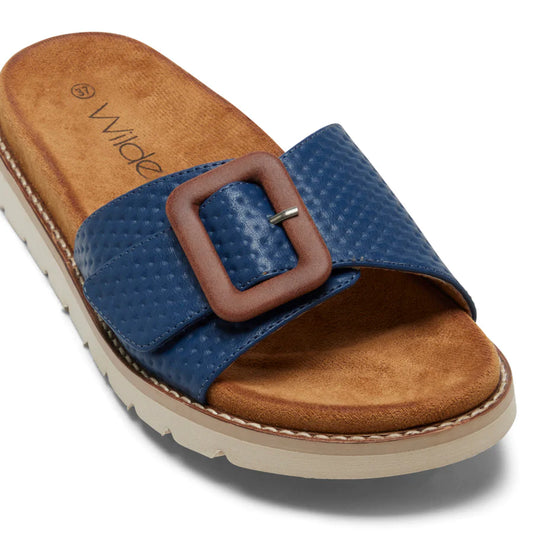 Wilde Sarai Slide - Blue