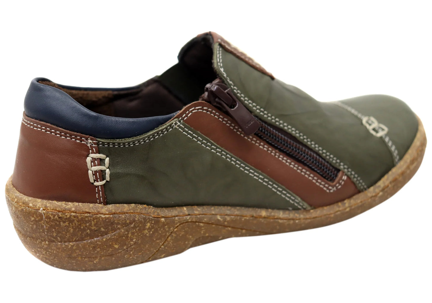 Cabello 7311-307 Sneaker - Khaki Leather