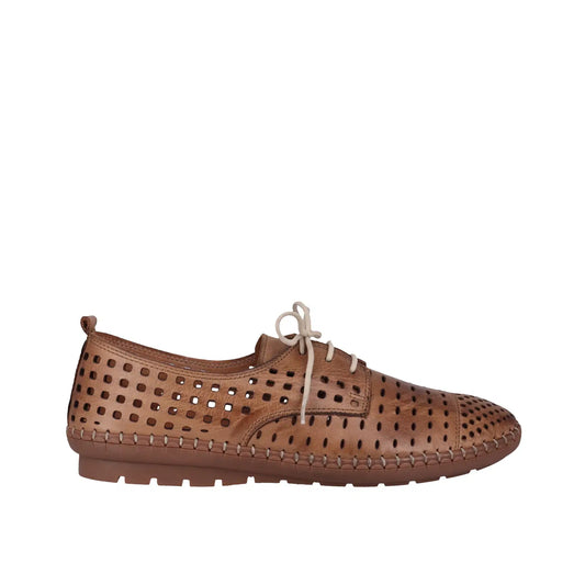 Cabello Kroon Sneaker - Tan Leather