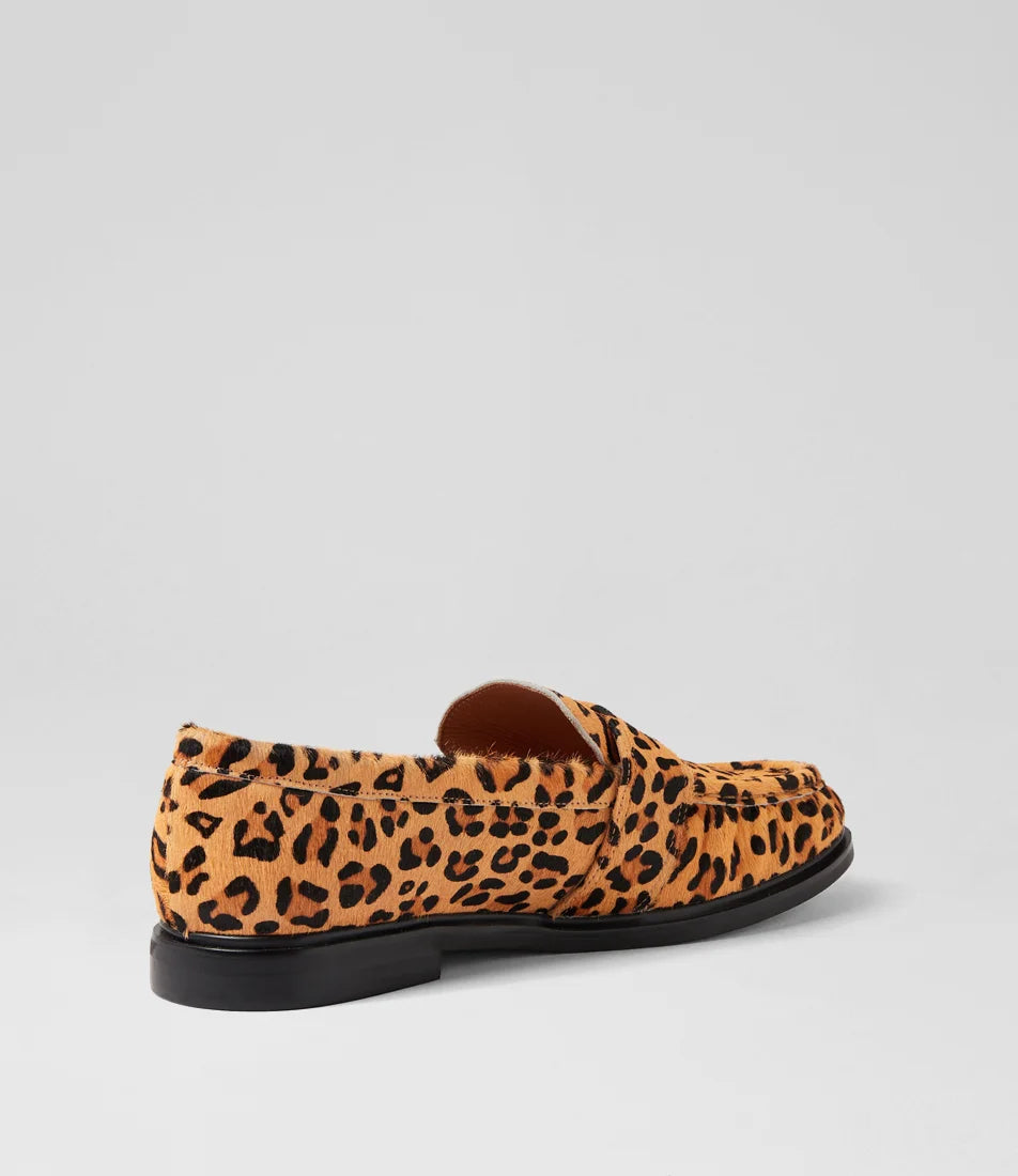 Mollini - Genelle Leopard Pony Loafers