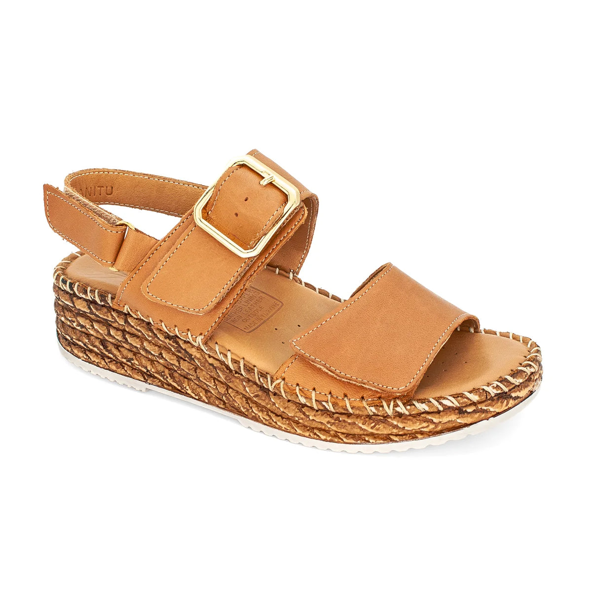 Sala Manitu - Coconut Leather Wedge Sandal