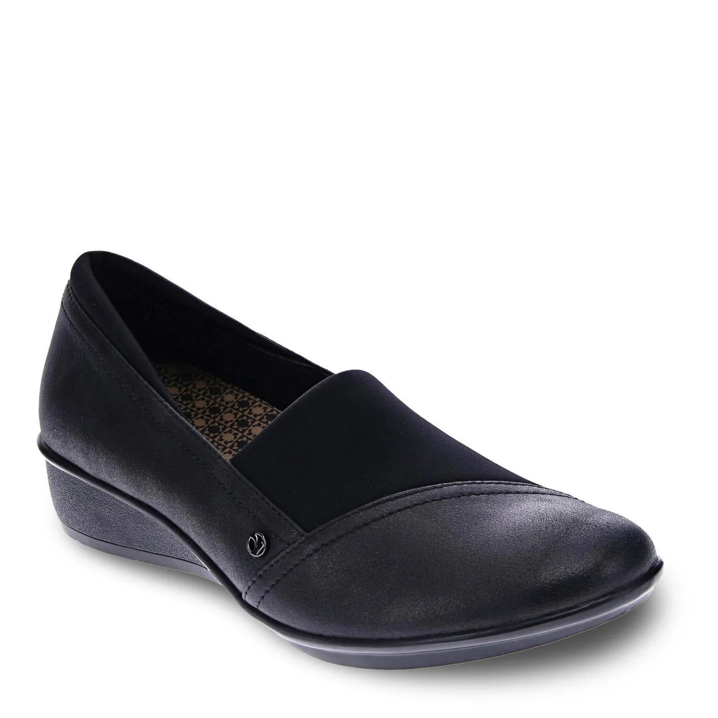 Revere - NAPLES - BLACK FRENCH LEATHER FLATS