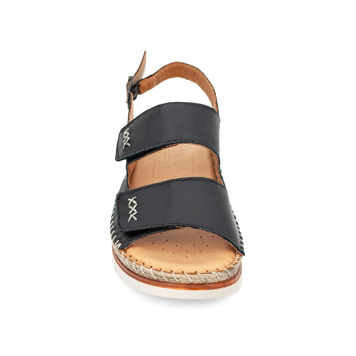 Sala Ocean Sandal – Black Leather