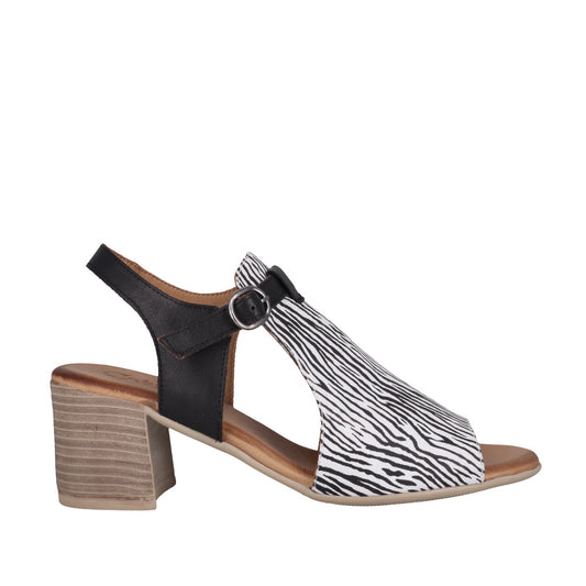 Cabello Poppy - Zebra Leather