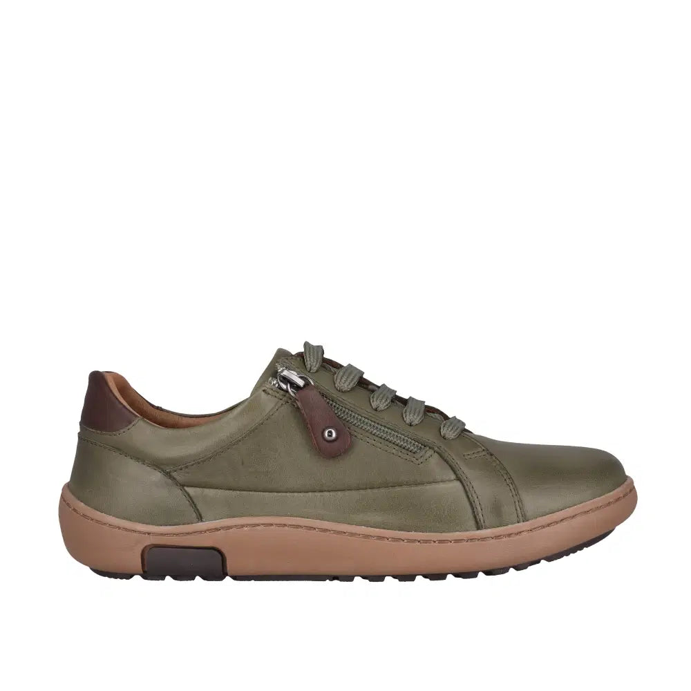 Cabello Patsy Active - Dark Olive Leather