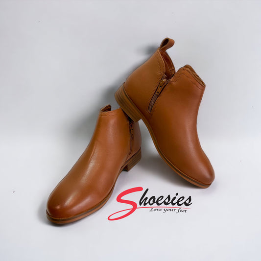 Human Premium Sine Ankle Boot - Tan