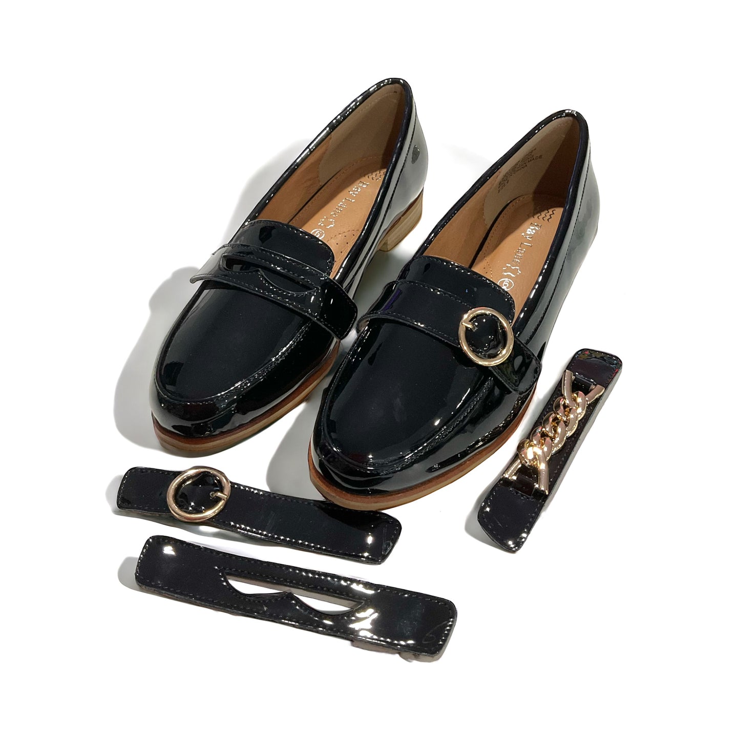 Bay Lane Bespoke Loafer - Black Patent Leather