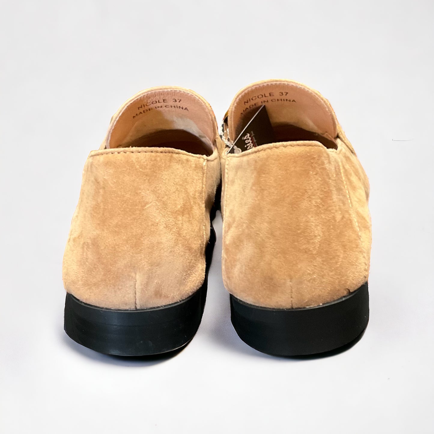 Emma Kate Nicole Loafers - Tan Suede