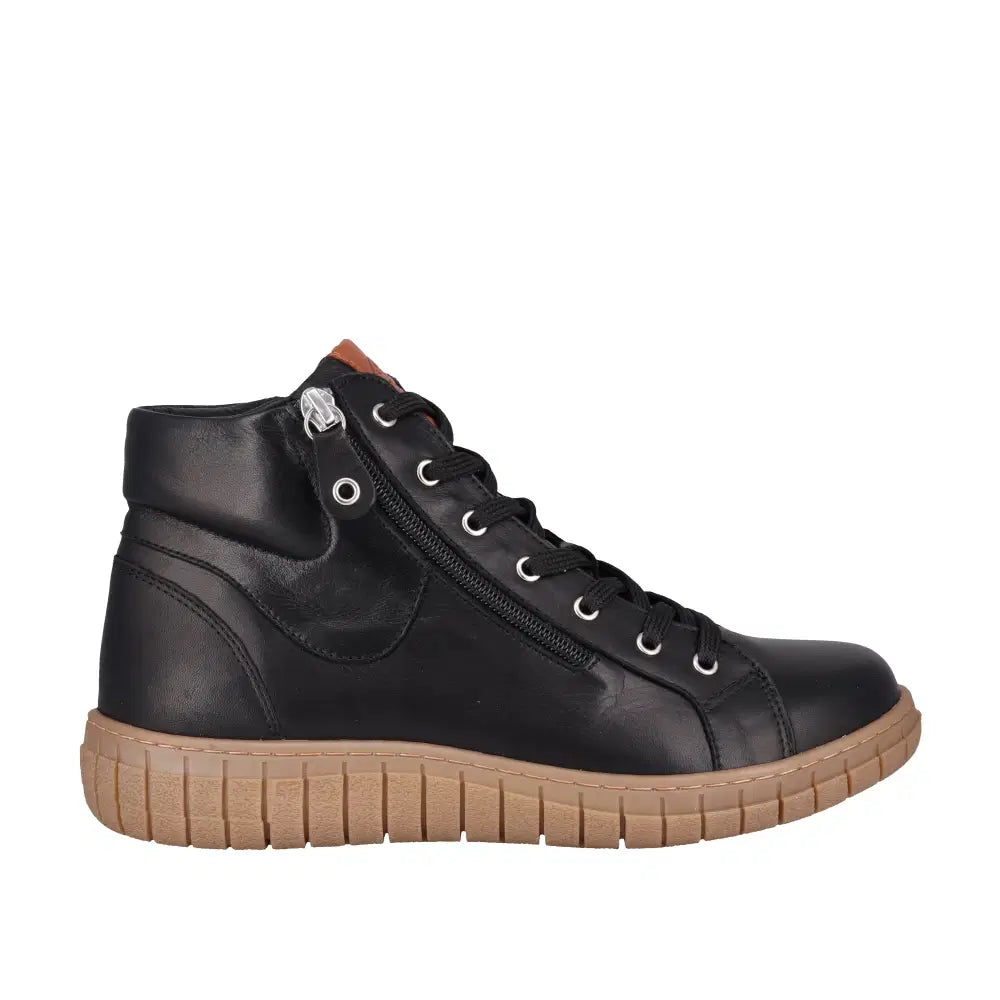 Cabello Reagan Boot - Black Leather