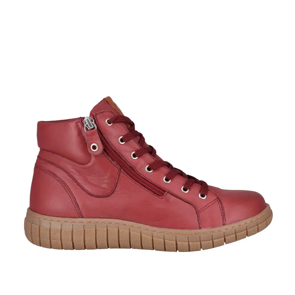 Cabello Reagan Boot - Burgundy Leather