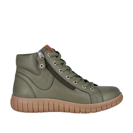 Cabello Reagan Boot - Khaki Leather