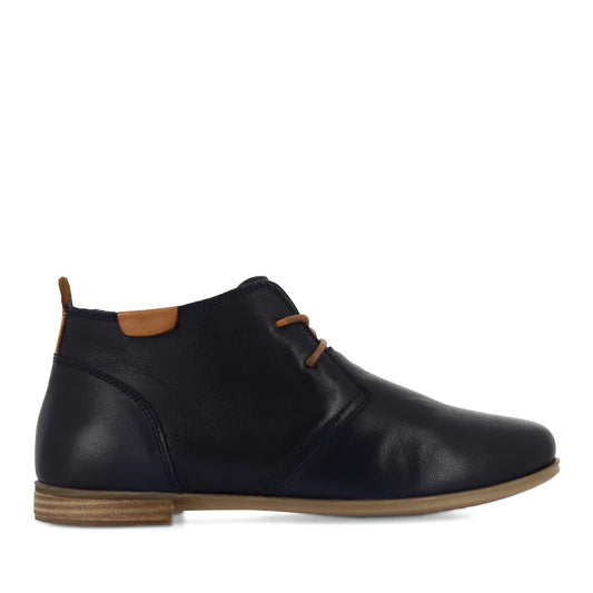 Sala Crew ankle Boot - Deep Ocean (Navy) Leather