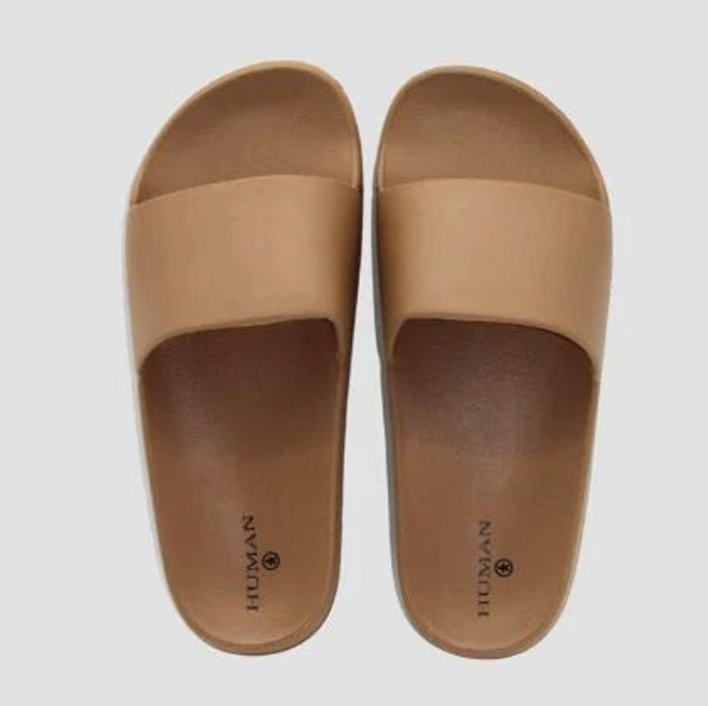 Human Premium Cherry Slides - Tan