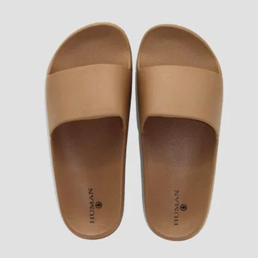 Human Premium Cherry Slides - Tan