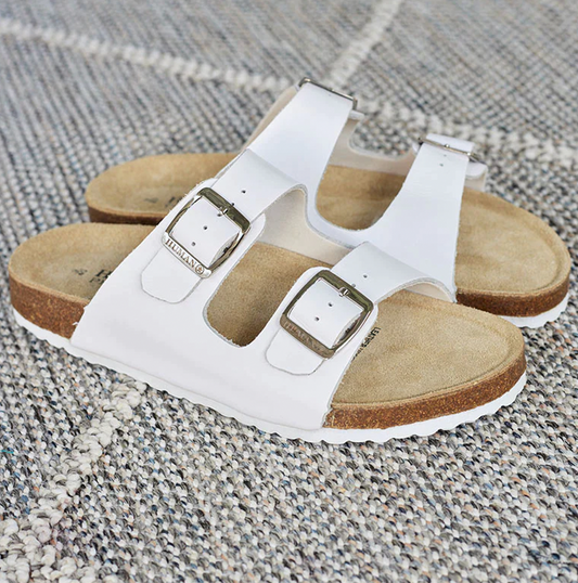 Human Premium Lynx Slides - White