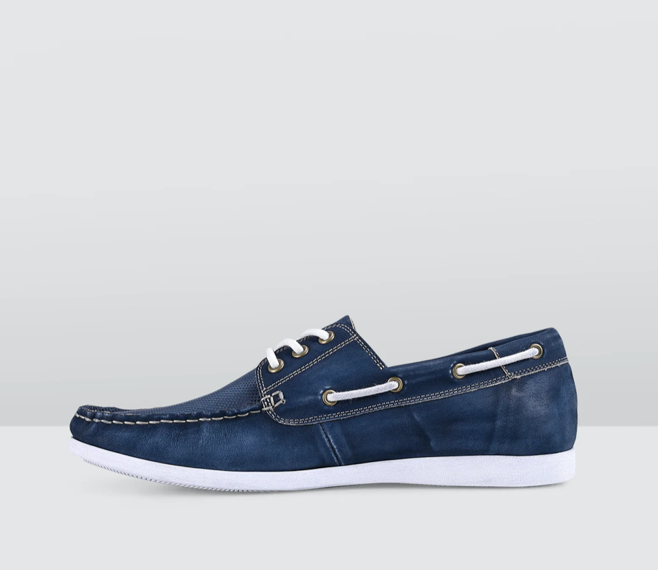 Julius Marlow Mens Lateral Shoe in Navy