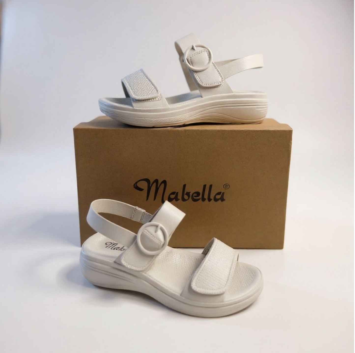 Mabella Loova Sandal - White