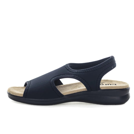 Euroflex Sicily - Black Sandal
