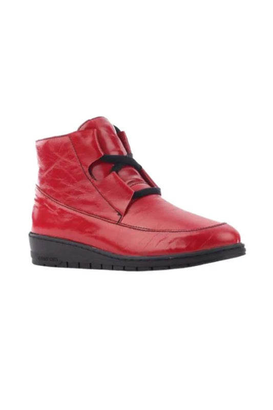 Alfie & Evie Volume Red Leather Boot