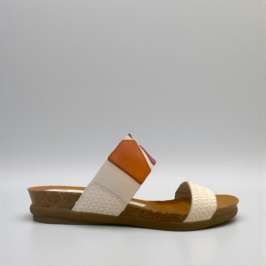 Zeta Resort Sandal - White Leather