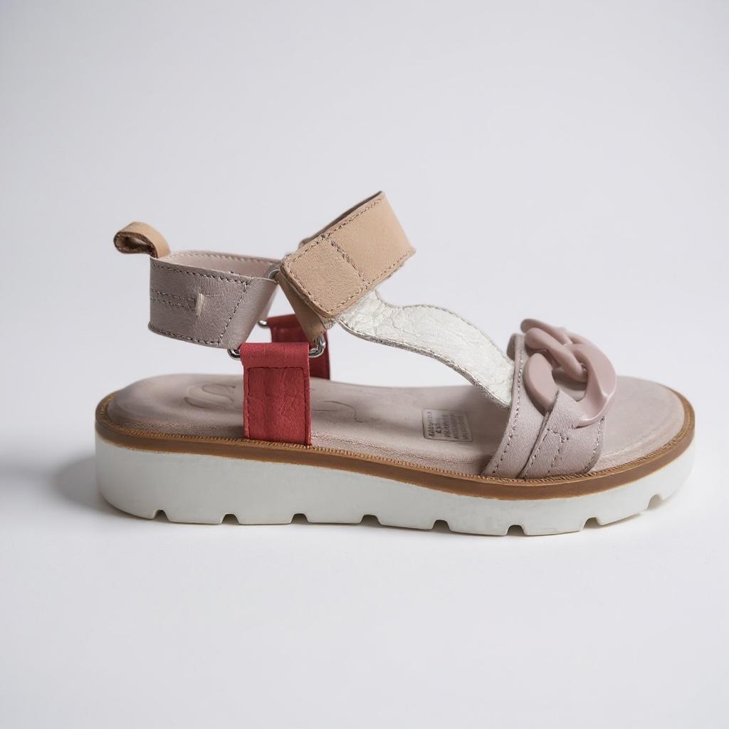 Sala Chain Nude Combo - Leather