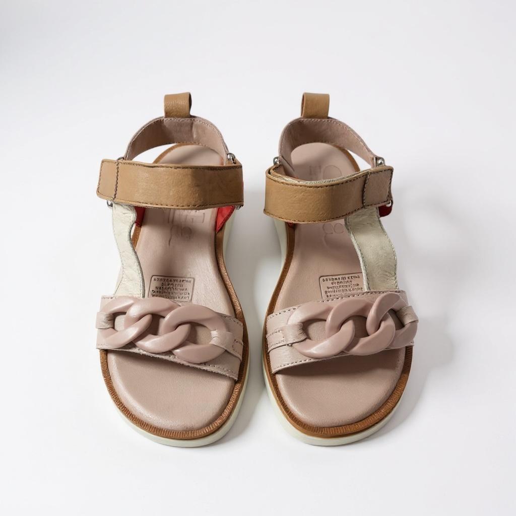 Sala Chain Nude Combo - Leather