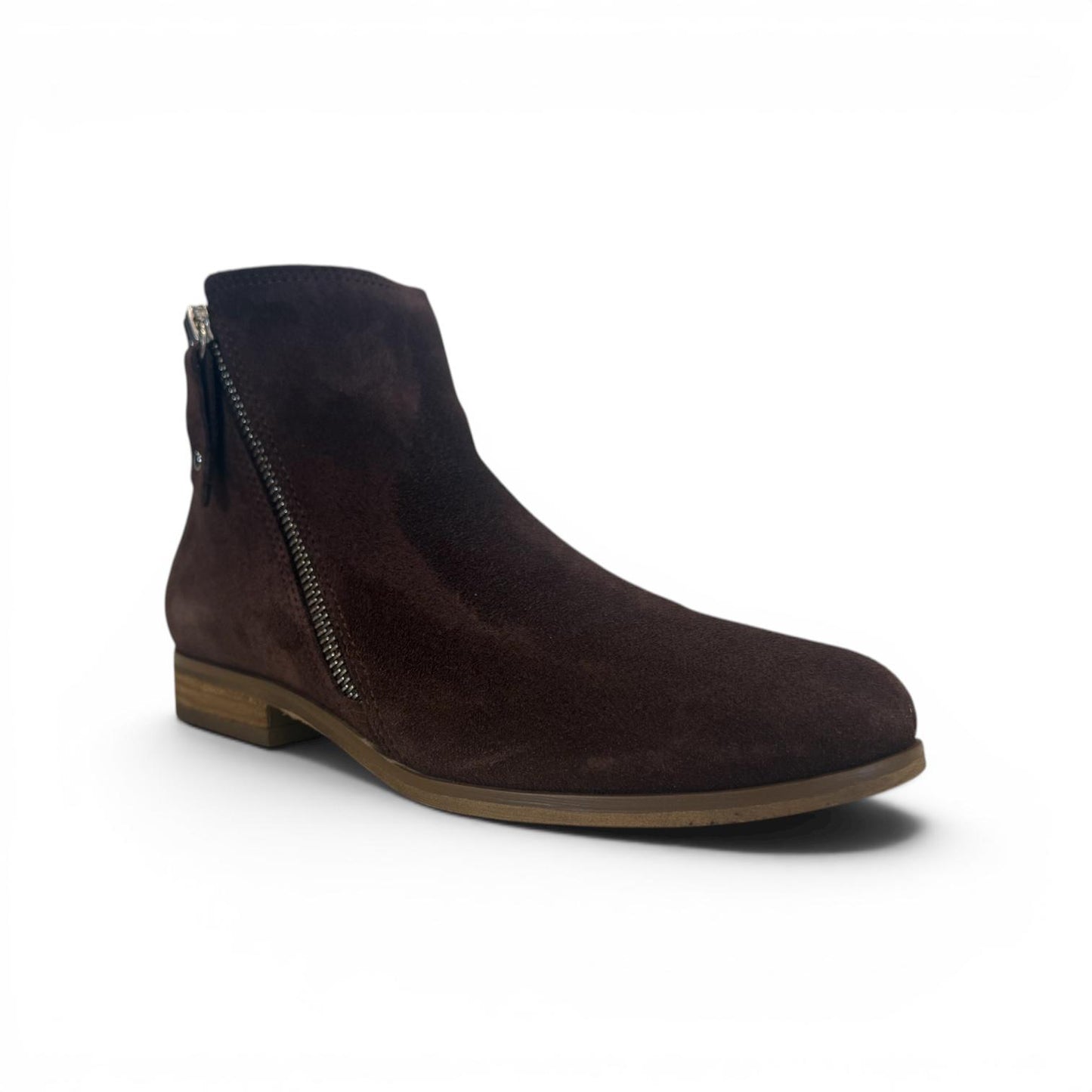 Thyme & Co Parade Boot – Brown Suede