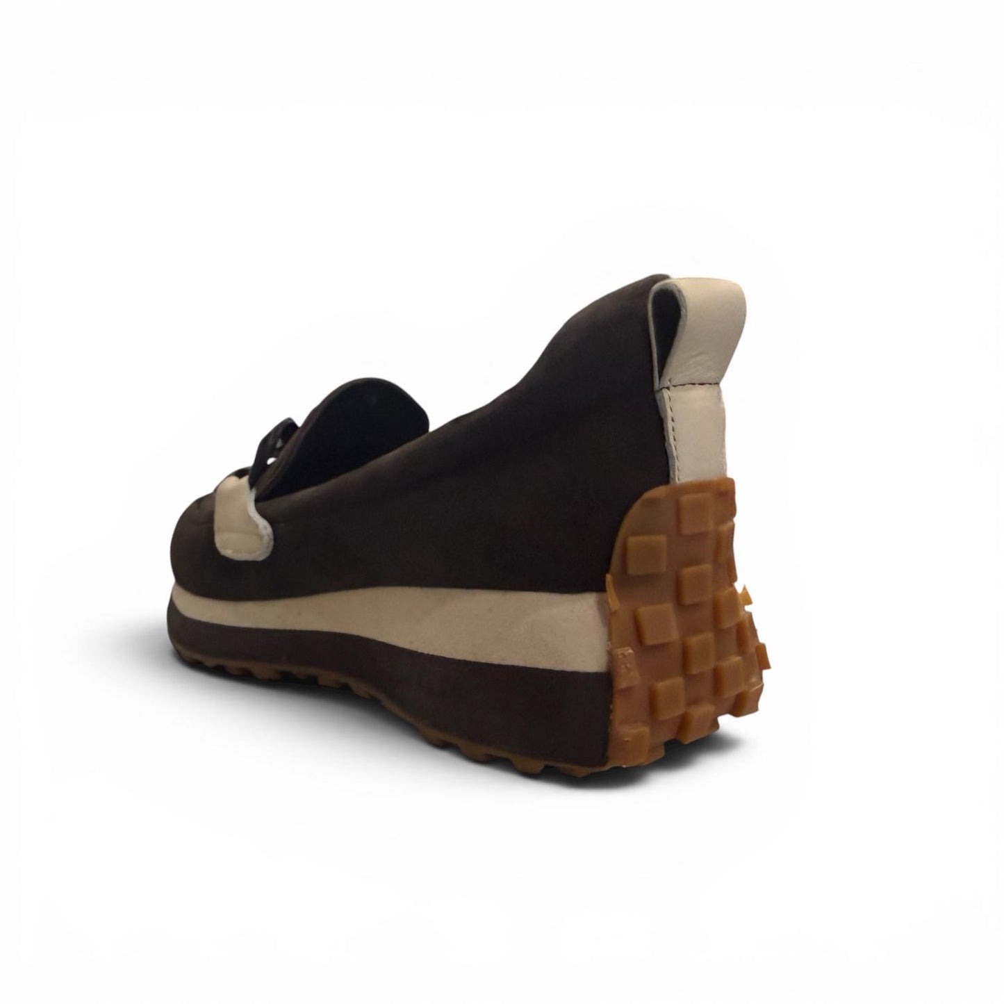 Top End Zaphas Loafer - Black/Milk Suede