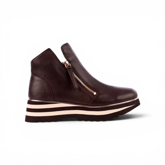 Django & Juliette Evol Boot - Chocolate Milk Leather