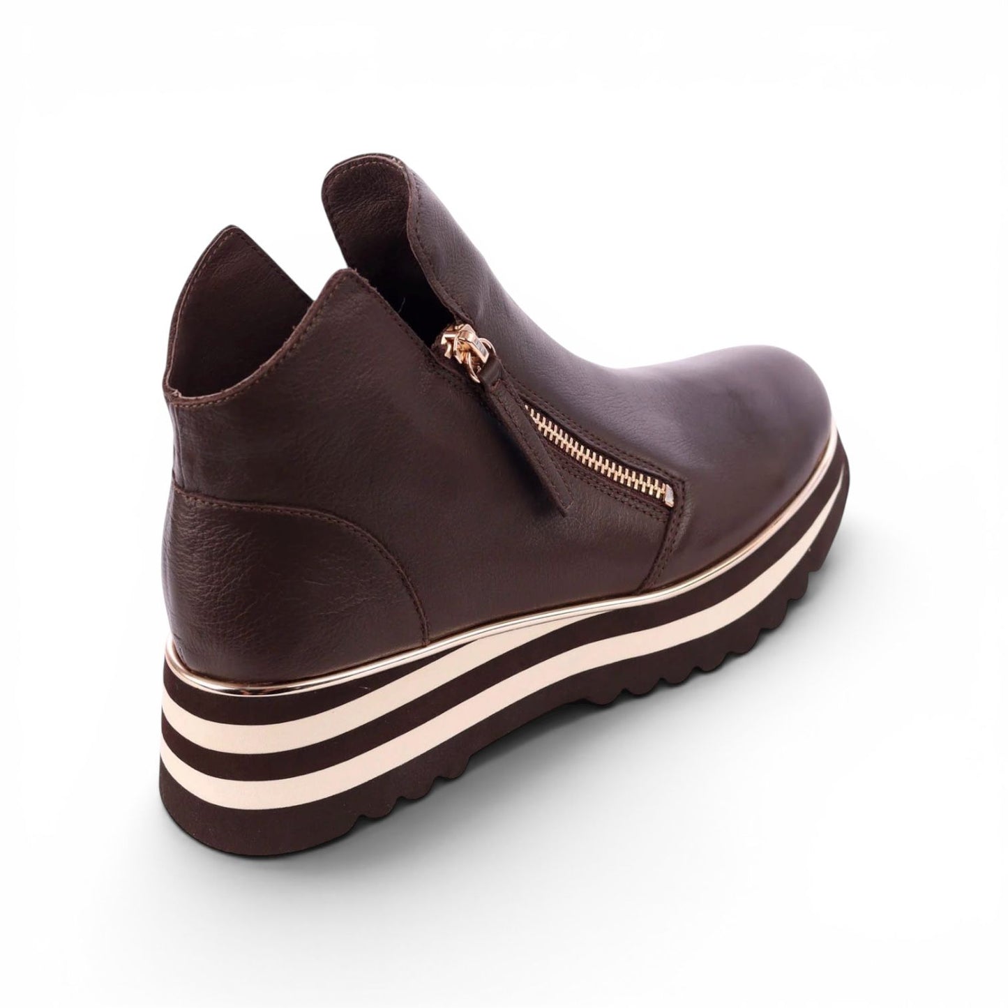 Django & Juliette Evol Boot - Chocolate Milk Leather