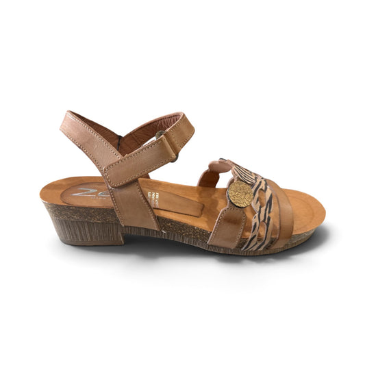 Zeta Idalia – Beige Leather