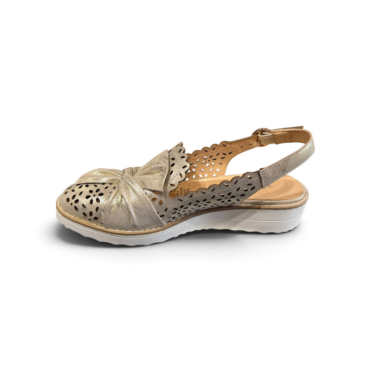 Top End - Ollenz Gold Sandal