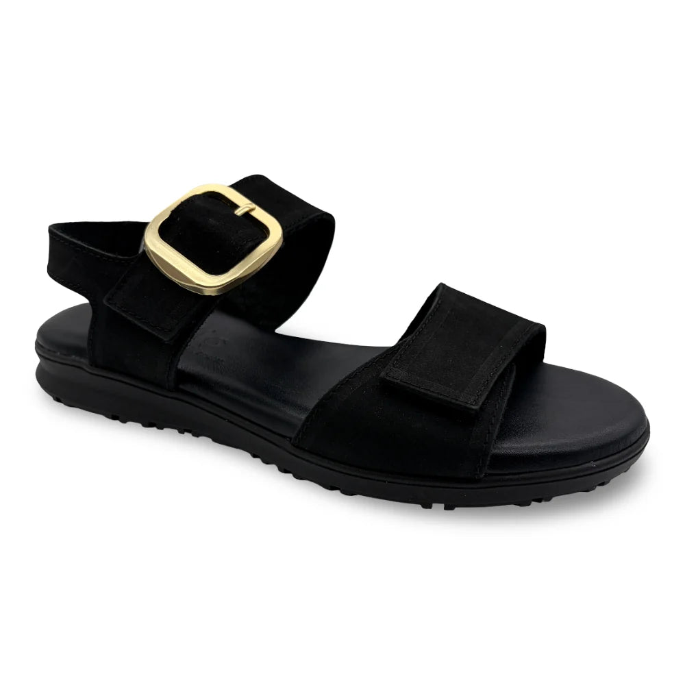 Cabello Active Vienna Sandals – Black