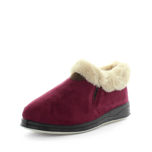 Panda Slippers Elivia - Burgundy