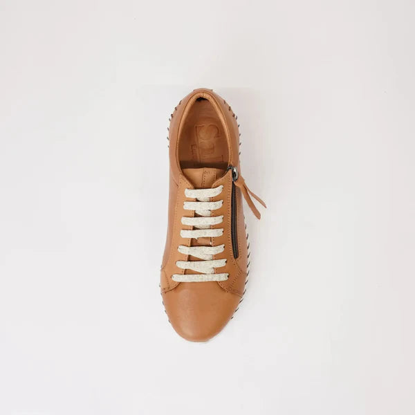 Sala Bibi Leather Sneakers - Coconut