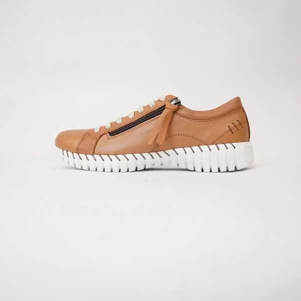 Sala Bibi Leather Sneakers - Coconut