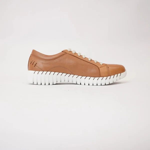 Sala Bibi Leather Sneakers - Coconut