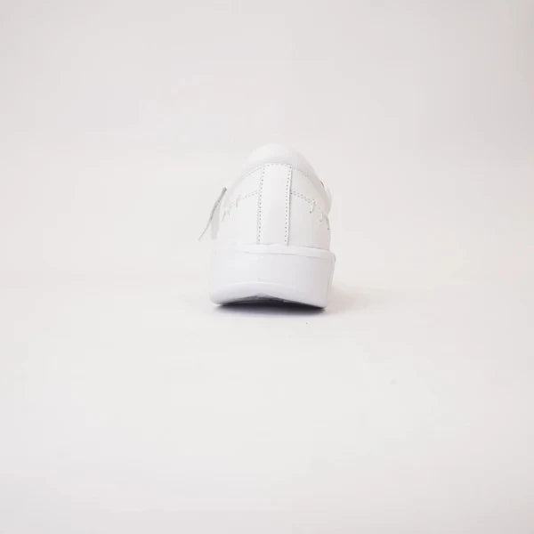 Sala Bibi Leather Sneakers - White